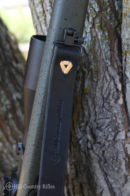 Murray Leather HCR Rifle Sling in Black