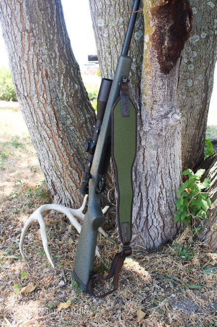 Vero Vellini Rifle Sling in Green Hill Country Rifles HCR Gear